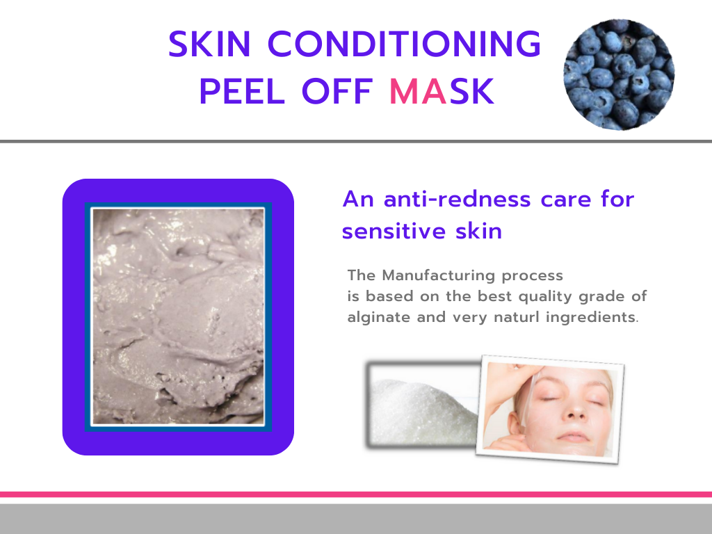 Skin Conditioning Peel Off Mask มากส์หน้าใสผสมสารสกัดแบล็คเคอเร้นท์(Black Current) อุดมด้วยวิตามินซี ช่วยปรับสภาพผิว ลดรอยแดง ผิวหน้าสุขภาพดี